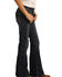 Image #3 - Rock & Roll Denim Girls' Dark Wash Seamed Trouser, , hi-res