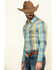 Image #3 - Cody James Men's Had My Druthers Plaid Long Sleeve Western Shirt , , hi-res