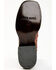 Image #7 - Cody James Men's Brandy Genuine Ostrich Exotic Western Boots - Broad Square Toe, Red, hi-res