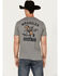 Image #1 - Wrangler Men's Cowboy Logo Short Sleeve Graphic T-Shirt, , hi-res