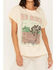 Cleo + Wolf Women's New Mexico Short Sleeve Graphic Tee, Sand, hi-res