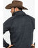 Image #5 - Stetson Men's Charcoal Fuzzy Bonded Sweater, Grey, hi-res