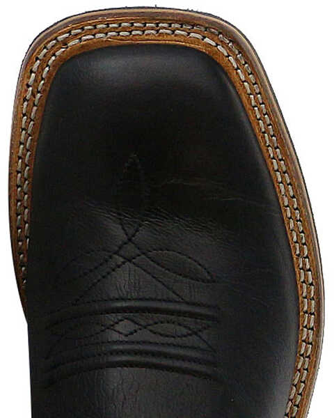 Image #6 - Cody James® Children's Square Toe Western Boots, Black, hi-res