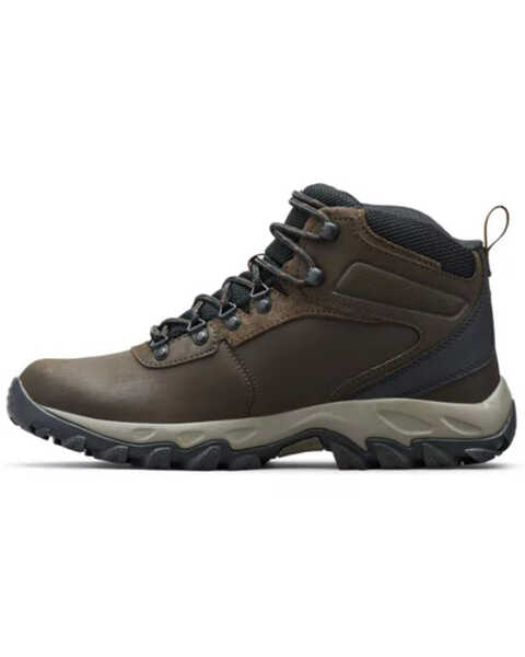 Image #3 - Columbia Men's Newton Ridge Olive Waterproof Hiking Boots - Soft Toe, Olive, hi-res