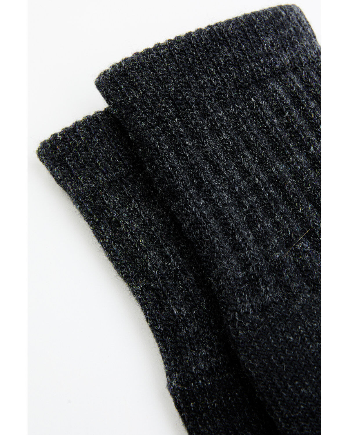 Image #2 - Cody James Men's Dark Gray Wool Boot Sock, Dark Grey, hi-res