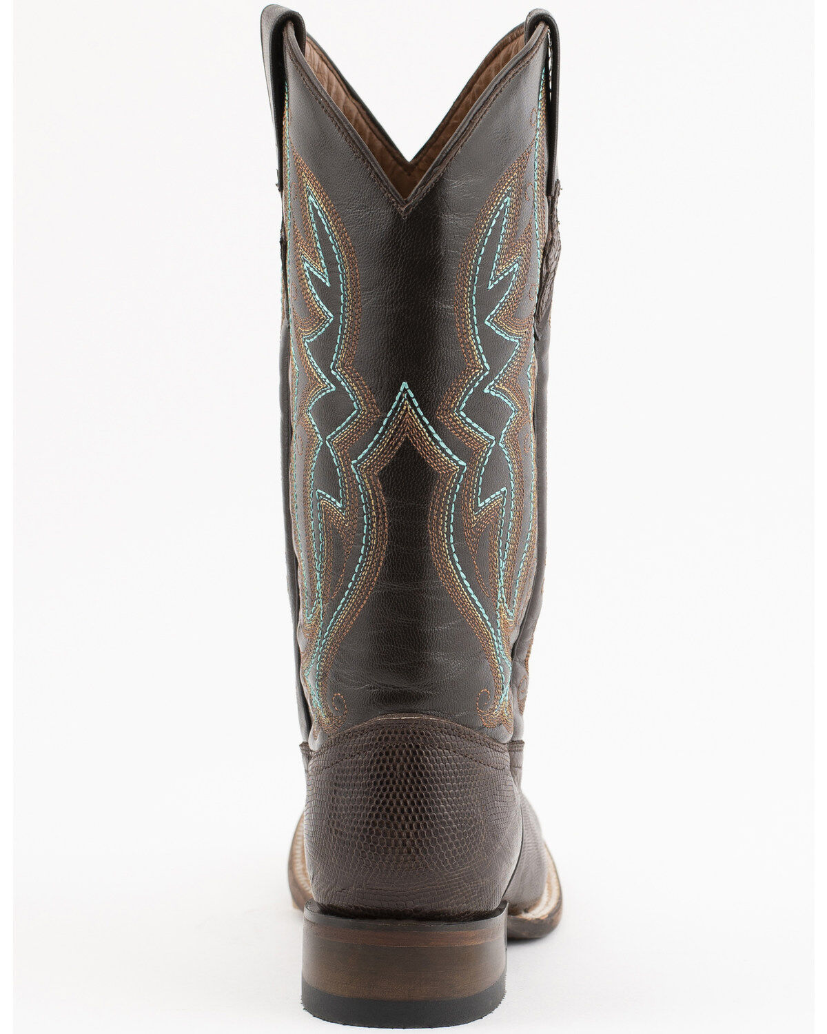 Image #3 - Ferrini Women's Teju Lizard Western Boots - Broad Square Toe, , hi-res