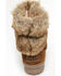 Image #5 - Minnetonka Women's Everett Suede Fur Boots - Round Toe, , hi-res