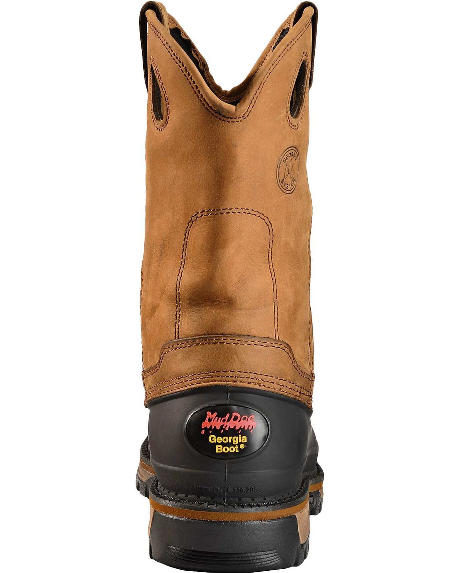 Image #7 - Georgia Men's Muddog Steel Toe Wellington Boots, , hi-res