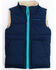 Image #1 - Cody James Toddler Boys' Reversible Puffer Vest, Dark Blue, hi-res