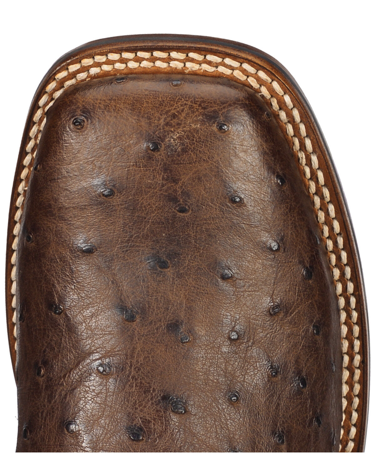 Image #6 - Dan Post Men's Alamosa Exotic Ostrich Cowboy Certified Boots, Chocolate, hi-res