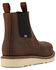 Image #4 - US Boot Men's James 6" Chelsea Work Boots - Soft Toe, Brown, hi-res