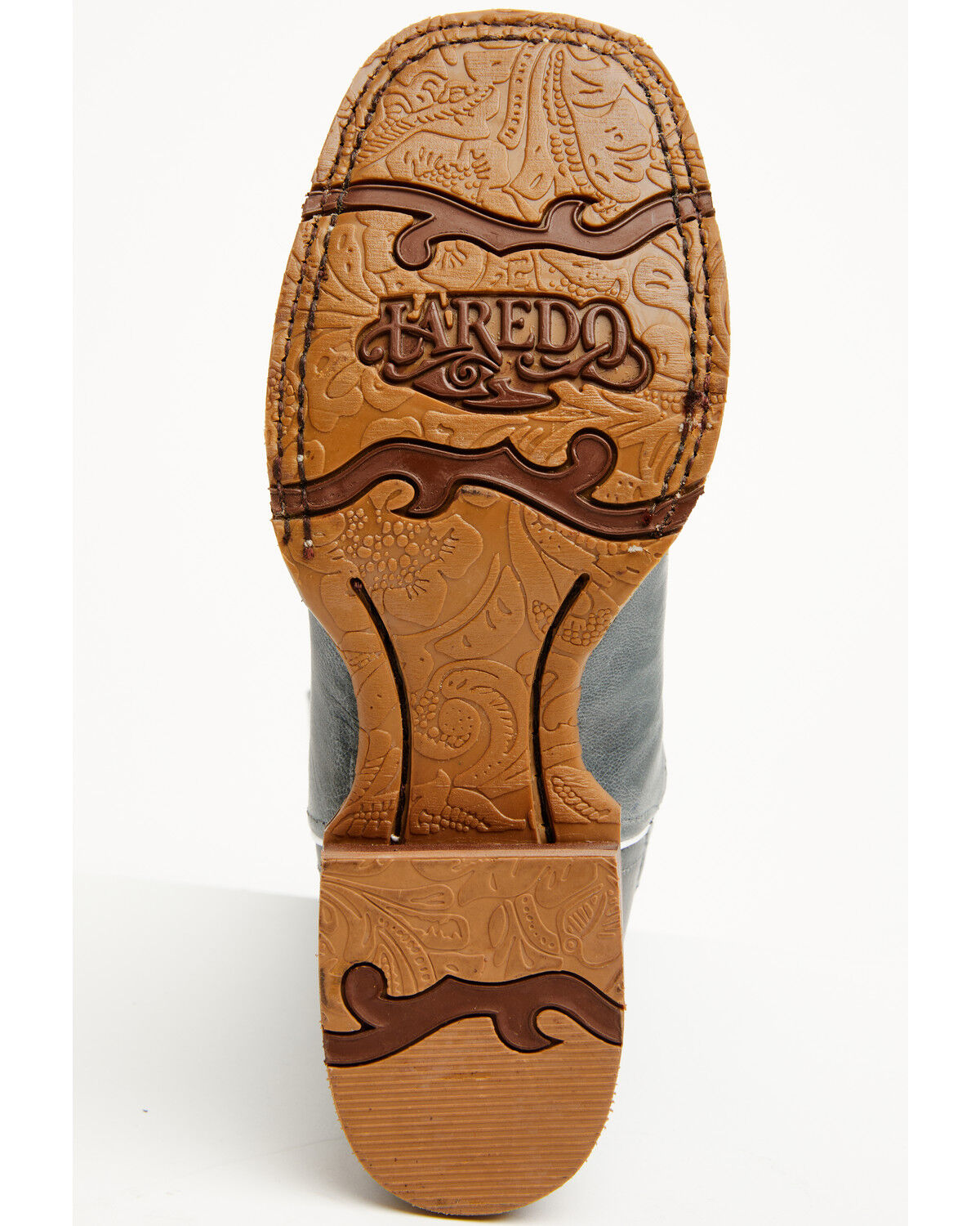 Image #7 - Laredo Women's Chic Western Boots - Broad Square Toe, Blue, hi-res