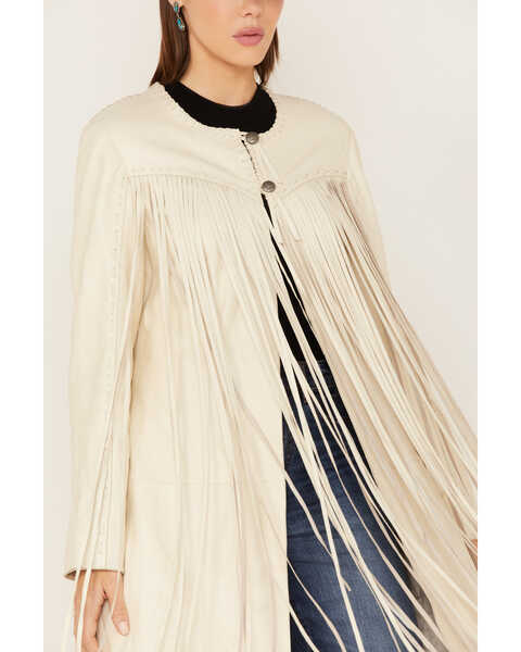 Image #3 - Double D Ranch Women's Pettycoat Fringe Duster, Off White, hi-res