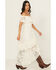 Image #2 - Shyanne Women's Lace Off The Shoulder High-Low Dress, Off White, hi-res