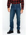 Image #3 - Carhartt Men's Full Swing Relaxed Fit Dungaree Jeans, Dark Blue, hi-res