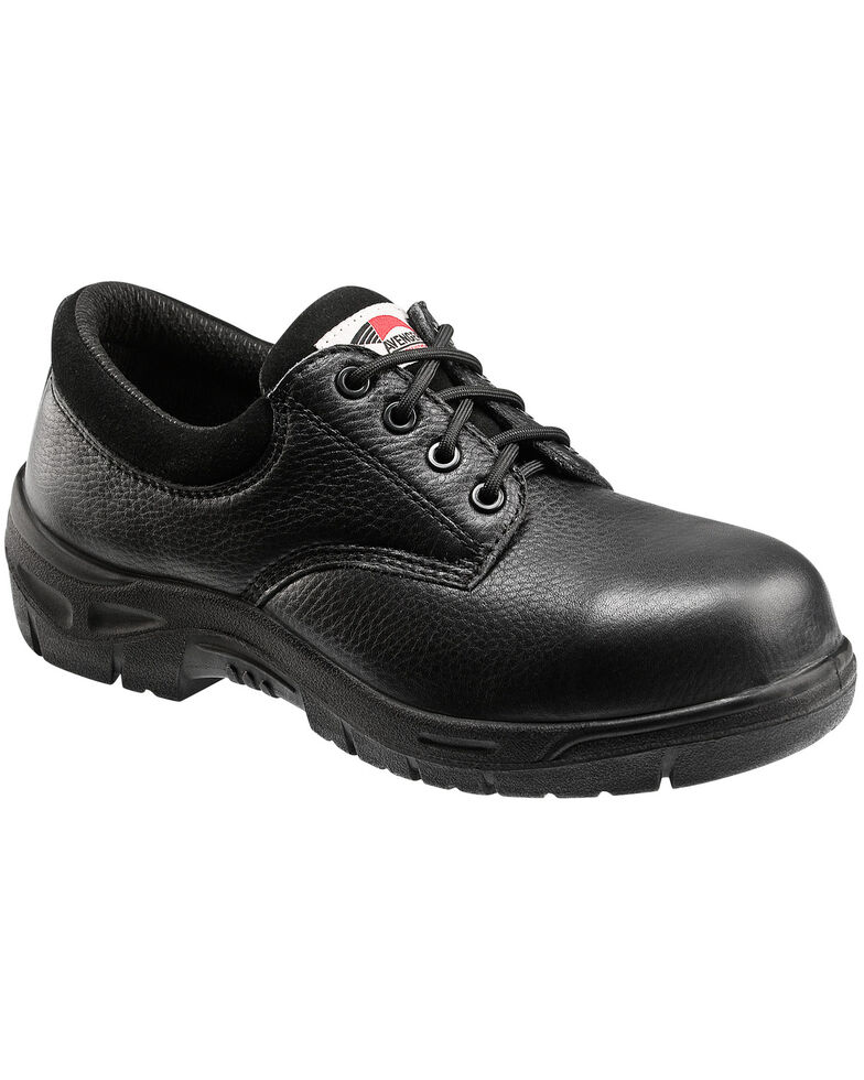 Avenger Men's Black Oxford Work Shoes - Composite Toe | Boot Barn