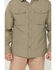 Image #3 - Brothers and Sons Men's Dobby Performance Long Sleeve Button-Down Western Shirt, Sage, hi-res