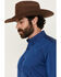 Image #2 - Roper Men's Amarillo Solid Long Sleeve Button-Down Western Shirt, Blue, hi-res