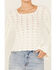 Image #4 - Shyanne Women's Bell Sleeve Pointelle Sweater, Off White, hi-res