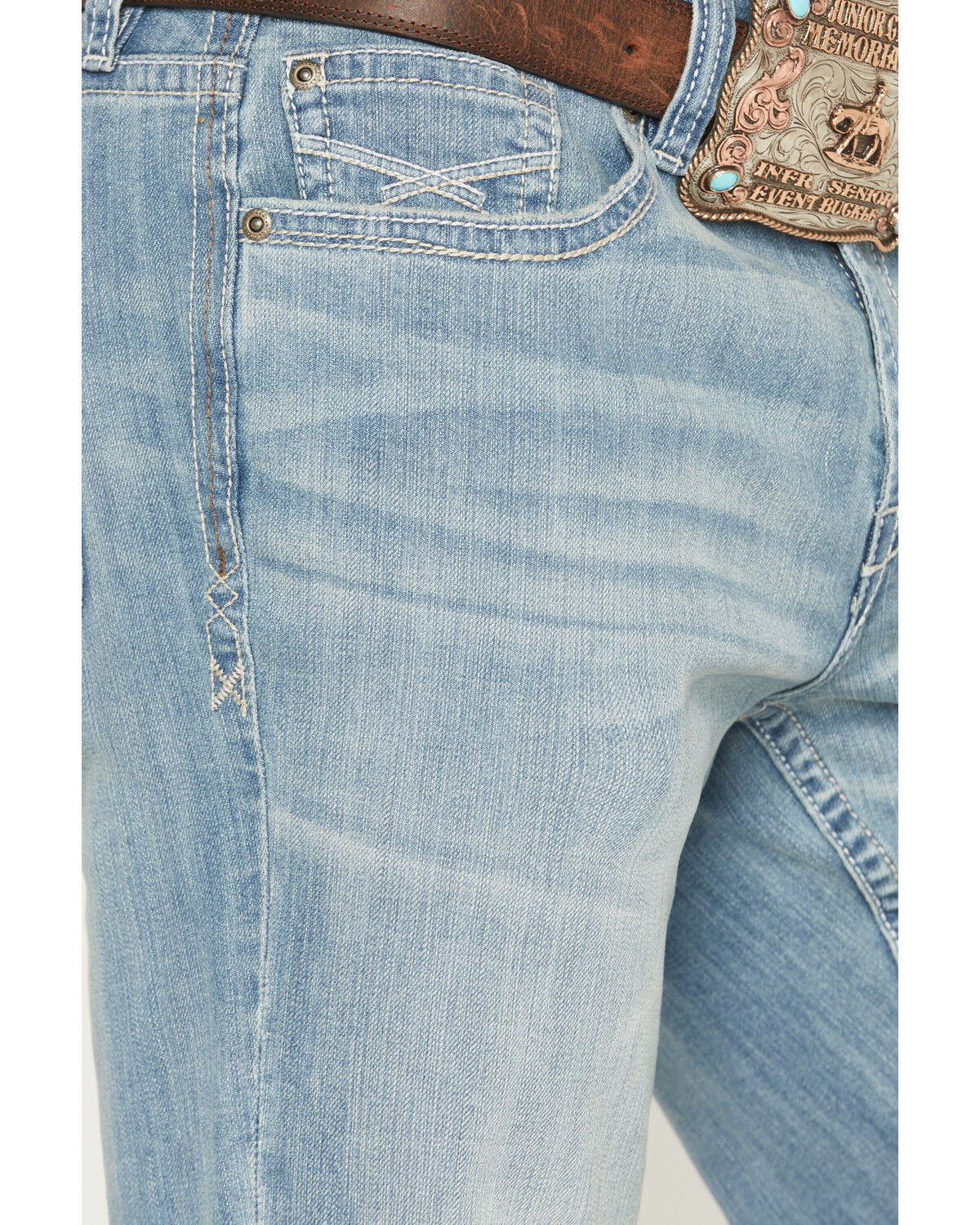 Product Name:  Cody James Men's Crocket Wash Duke Relaxed Bootcut Stretch Denim Jeans