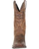 Image #5 - Durango Men's Rebel Frontier Western Performance Boots - Square Toe, Brown, hi-res