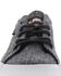 Image #2 - Lamo Footwear Girls' Chambray Sneakers, Black, hi-res