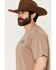 Image #3 - Ariat Men's Real Cowboy Short Sleeve Boxy Graphic T-Shirt, Taupe, hi-res