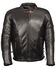 Image #1 - Milwaukee Leather Men's Side Lace Vented Scooter Jacket - 4X, Black, hi-res