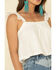 Image #2 - Others Follow Women's Ivory Eyelet Seaside Tank Top, , hi-res