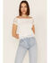 Panhandle Women's Off Shoulder Lace Top, White, hi-res