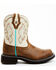 Image #2 - Shyanne Women's Fillies Cambria Western Boots - Round Toe, Brown, hi-res
