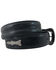 Image #2 - Roper Men's Croc Print Western Belt, Black, hi-res