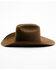 Image #3 - Serratelli Peco 6X Felt Cowboy Hat, Dark Brown, hi-res