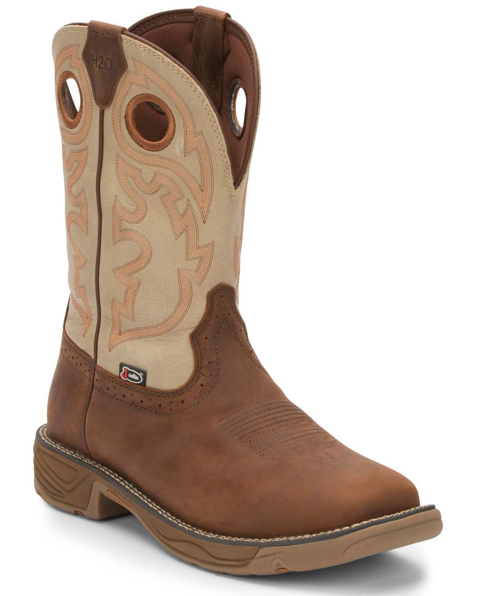 Justin stampede work boots steel toe store