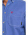 Image #4 - Ariat Men's FR Cobalt Print Liberty Long Sleeve Work Shirt - Tall , , hi-res