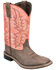 Image #1 - Smoky Mountain Women's Rustic Rider Western Boots - Broad Square Toe, Brown, hi-res