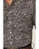 Image #3 - Rough Stock by Panhandle Men's Paisley Print Long Sleeve Pearl Snap Stretch Western Shirt, Purple, hi-res