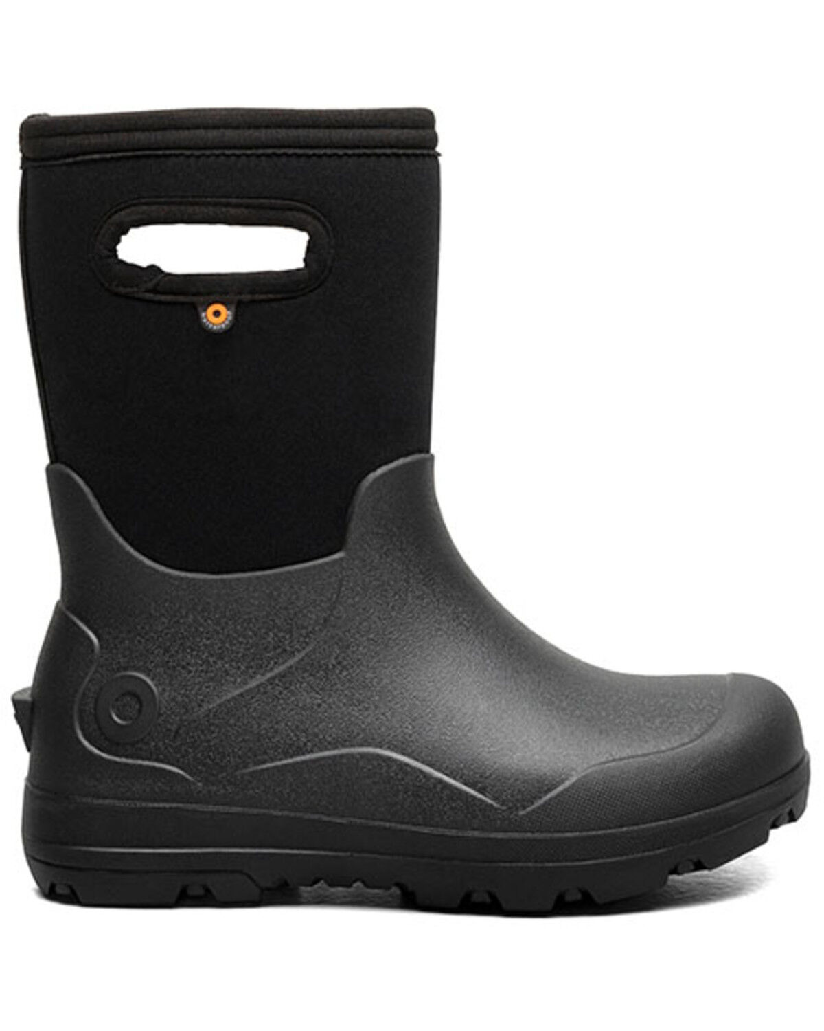 Image #2 - Bogs Boys' York Seamless Rubber Boots, Black, hi-res