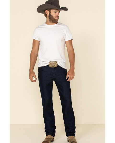 Image #3 - Wrangler Men's Active Flex Prewashed Indigo Slim Cowboy Cut Jeans , , hi-res
