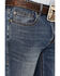 Image #4 - Hooey by Rock & Roll Denim Men's Revolver Medium Wash Reflex Stretch Slim Straight Jeans, Medium Wash, hi-res