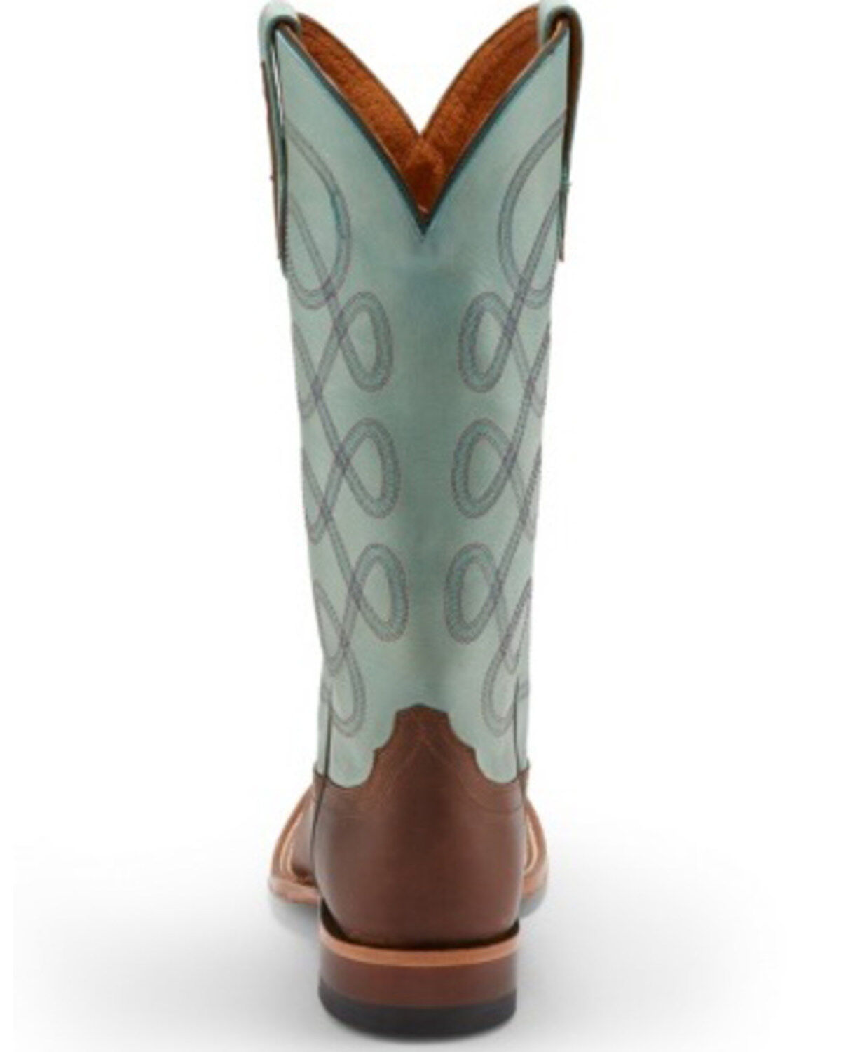 Image #3 - Tony Lama Women's Naomi Sky Blue Western Boots - Square Toe, , hi-res