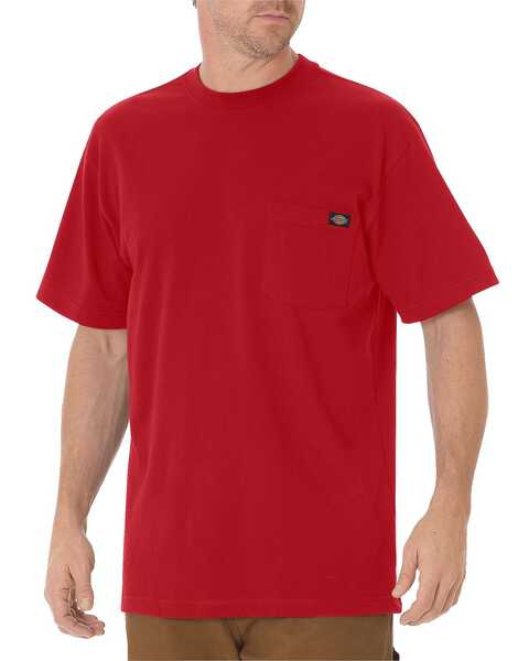 Image #1 - Dickies Heavyweight T-Shirt, Red, hi-res