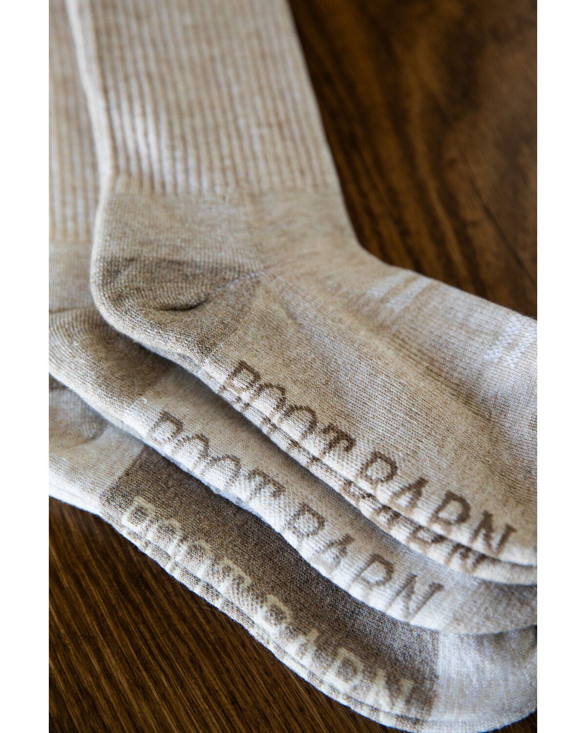 Image #2 - Boot Barn Women's Basic Over The Calf Sock Pack - 3 Pack, Tan, hi-res