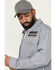 Image #2 - Lucky Brand Workwear Men's Herringbone Gas Station Jacket, Blue, hi-res