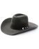 Image #1 - Serratelli Dallas 6X Felt Cowboy Hat, Charcoal, hi-res