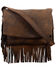 Image #1 - Scully Women's Studded Crossbody Bag, Brown, hi-res
