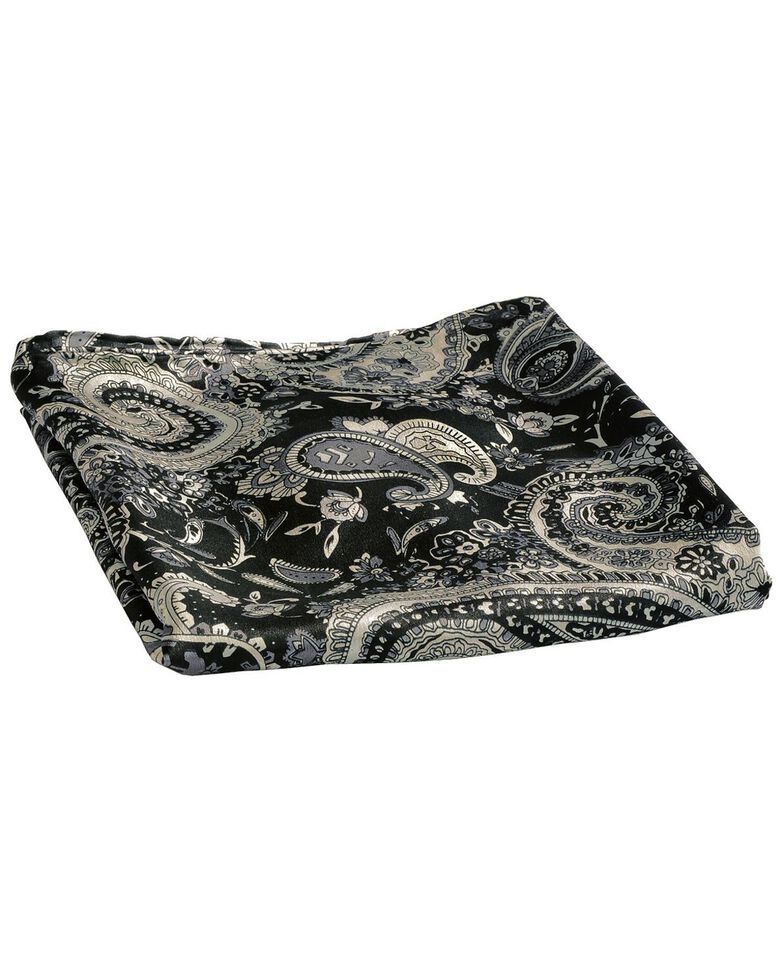 Black Paisley Silk Wild Rag Boot Barn