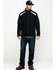 Hawx Men's Reflective Polar Fleece Moto Work Jacket , Black, hi-res