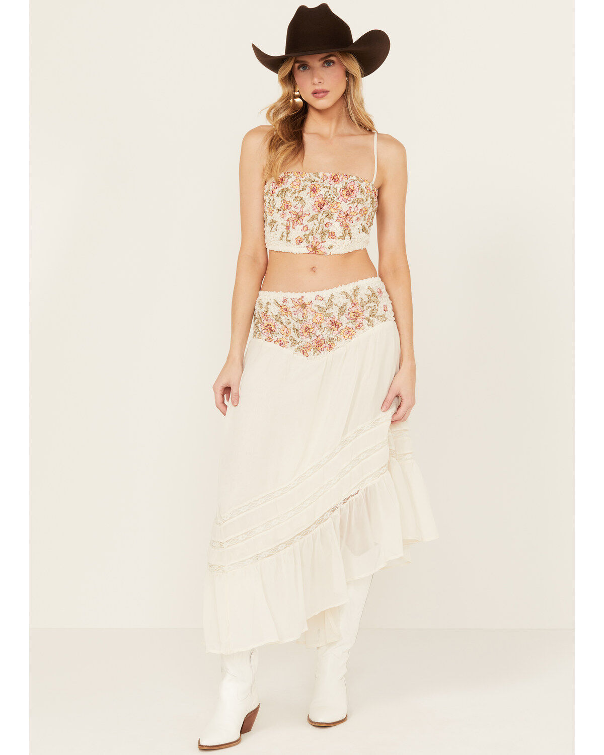Image #5 - Free People Women's Augusta Set - 2 Piece, Ivory, hi-res