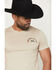 Image #3 - Pendleton Men's Rodeo Horseshoe Short Sleeve Graphic T-Shirt, Tan, hi-res